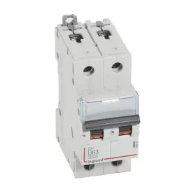 DX3 kismegszakító 2P D63 6000A/10kA