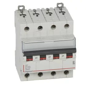 DX3 kismegszakító 4P D10 6000A/10kA