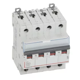DX3 kismegszakító 4P D63 6000A/10kA