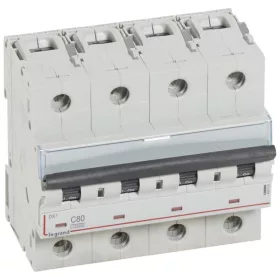 DX3 kismegszakító 4P C80 10000A/16kA
