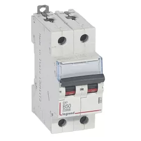 DX3 kismegszakító 2P B50 10000A / 16 kA