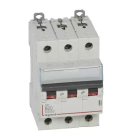 DX3 kismegszakító 3P B20 10000A / 16 kA