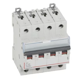 DX3 kismegszakító 4P C10 10000A / 16 kA
