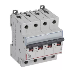 DX3 kismegszakító 4P D25 10000A / 16 kA