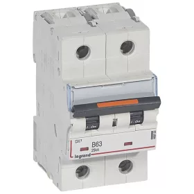 DX3 kismegszakító 25kA 2P 230/400V~ B63