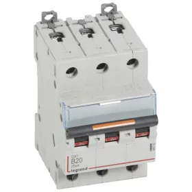 DX3 kismegszakító 25kA 3P 400V~ B20
