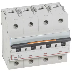 DX3 kismegszakító 25kA 4P 400V~ B50