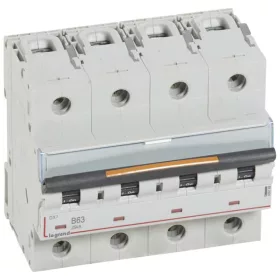 DX3 kismegszakító 25kA 4P 400V~ B63