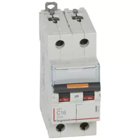 DX3 kismegszakító 25kA 2P 230/400V~ C16