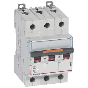DX3 kismegszakító 25kA 3P 400V~ C16