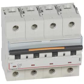 DX3 kismegszakító 25kA 4P 400V~ C40
