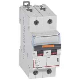 DX3 kismegszakító 25kA 2P 230/400V~ D10