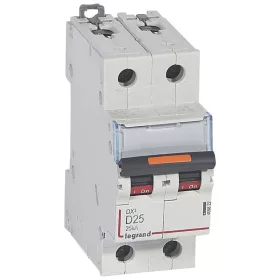DX3 kismegszakító 25kA 2P 230/400V~ D25