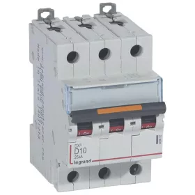 DX3 kismegszakító 25kA 3P 400V~ D10