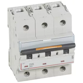 DX3 kismegszakító 25kA 3P 400V~ D25