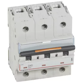 DX3 kismegszakító 25kA 3P 400V~ D40