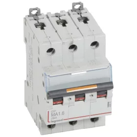 DX3 kismegszakító 25kA 3P 400V~ MA1,6