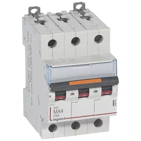 DX3 kismegszakító 25kA 3P 400V~ M4