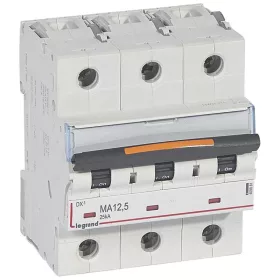 DX3 kismegszakító 25kA 3P 400V~ MA12,5