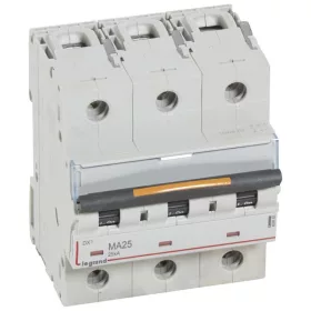 DX3 kismegszakító 25kA 3P 400V~ MA25