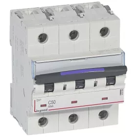 DX3 kismegszakító 50kA 3P 400V~ C50