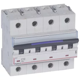 DX3 kismegszakító 50kA 4P 400V~ C10