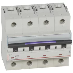 DX3 kismegszakító 50kA 4P 400V~ C50