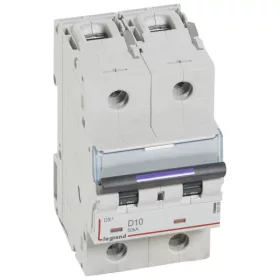 DX3 kismegszakító 50kA 2P 230/400V~ D10