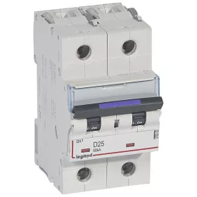 DX3 kismegszakító 50kA 2P 230/400V~ D25