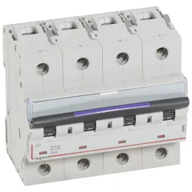 DX3 kismegszakító 50kA 4P 400V~ D10