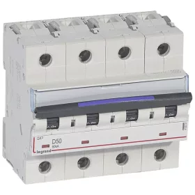 DX3 kismegszakító 50kA 4P 400V~ D50