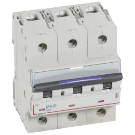 DX3 kismegszakító 50kA 3P 400V~ MA10