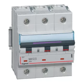 DX3 kismegszakító 50kA 3P 400V~ MA12,5