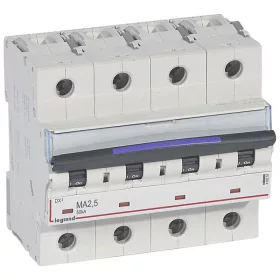 DX3 kismegszakító 50kA 4P 400V~ MA2,5