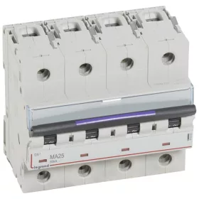 DX3 kismegszakító 50kA 4P 400V~ MA25