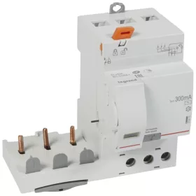 DX3 áramvédő relé 3P 400V~ AC 63A 300mA