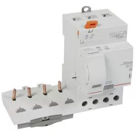 DX3 áramvédő relé 4P 400V~ AC-S 63A 300mA