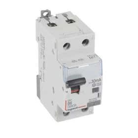   DX3 1P+N kombinált áram-védőkapcsoló B6 6000A / 10kA 30mA A típus