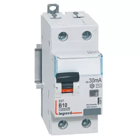   DX3 1P+N kombinált áram-védőkapcsoló B10 10000A / 10kA 30MA AC típus