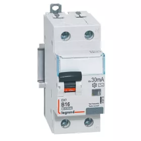   DX3 1P+N kombinált áram-védőkapcsoló B16 10000A / 10kA 30MA AC típus