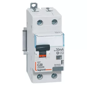   DX3 1P+N kombinált áram-védőkapcsoló C20 10000A / 10kA 30MA AC típus