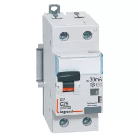   DX3 1P+N kombinált áram-védőkapcsoló C25 10000A / 10kA 30MA AC típus