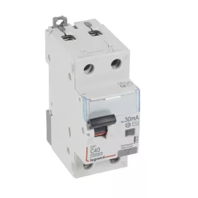  DX3 1P+N kombinált áram-védőkapcsoló C40 10000A / 10kA 30MA AC típus