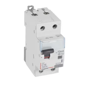   DX3 1P+N kombinált áram-védőkapcsoló C16 6000A / 10kA 10mA A típus