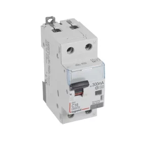   DX3 1P+N kombinált áram-védőkapcsoló C16 6000A / 10kA 300mA A típus