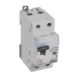   DX3 1P+N kombinált áram-védőkapcsoló C16 6000A / 10kA 30mA A-Hpi+