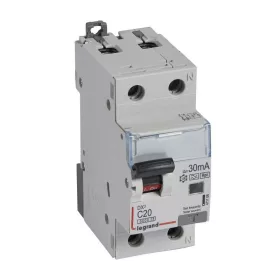   DX3 1P+N kombinált áram-védőkapcsoló C20 6000A / 10kA 30mA A-Hpi+