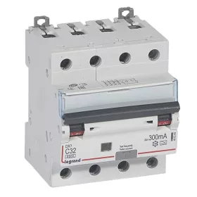   DX3 4P  kombinált áram-védőkapcsoló C32 6000A / 10kA 300mA A típus