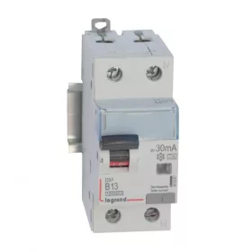  DX3 1P+N kombinált áram-védőkapcsoló B13 10000A / 10kA 30MA A típus