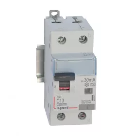   DX3 1P+N kombinált áram-védőkapcsoló C13 10000A / 10kA 30MA A típus